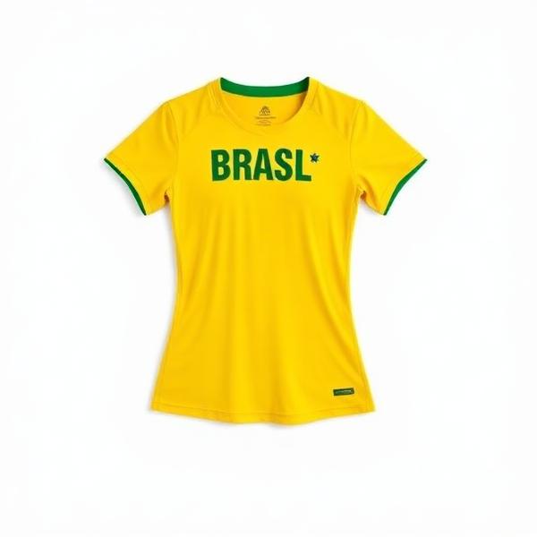 Camisa Seleção Brasileira I 26/27 - Torcedor Feminina - Amarela